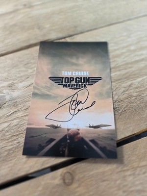TOM CRUISE / TOP GUN MAVERICK -  Repro-Autogramm -ca. 10x16 (953)