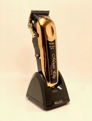 Wahl Professional 5-Star Cordless Magic Clip - Black & Gold for