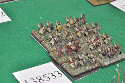 15mm Dark Age / Carolingians - Speere 24 Figuren - Inf (138533)