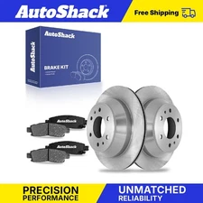 Rear Brake Rotors Ceramic Pads for 2002-2009 Chevrolet Trailblazer