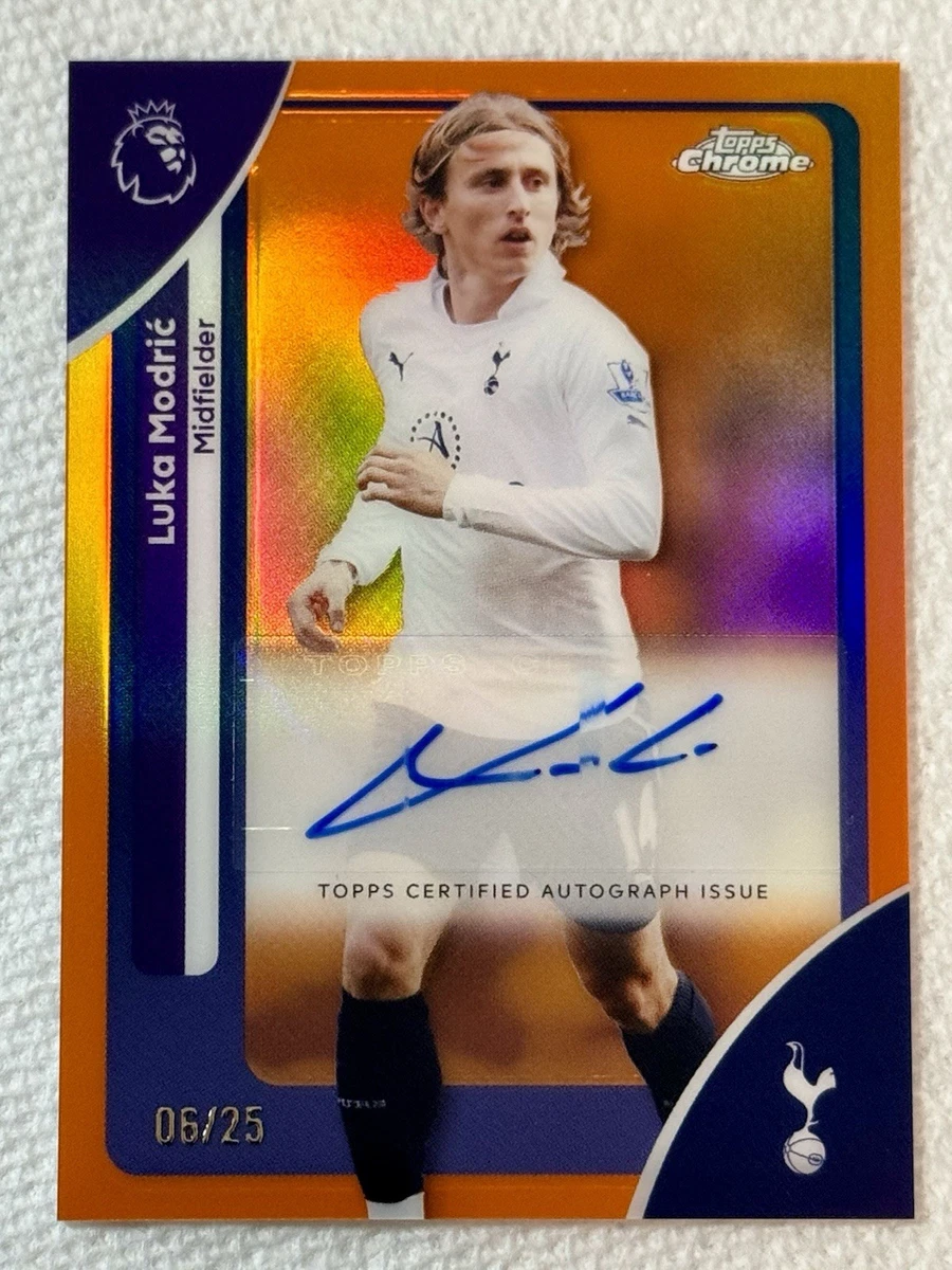 Topps Soccer Tottenham Hotspur Autographed Sports Trading Cards