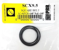 PRB SCX 9.5 Square Cut Belt for VCR, Cassette, CD Drive or DVD Drive SCX9.5