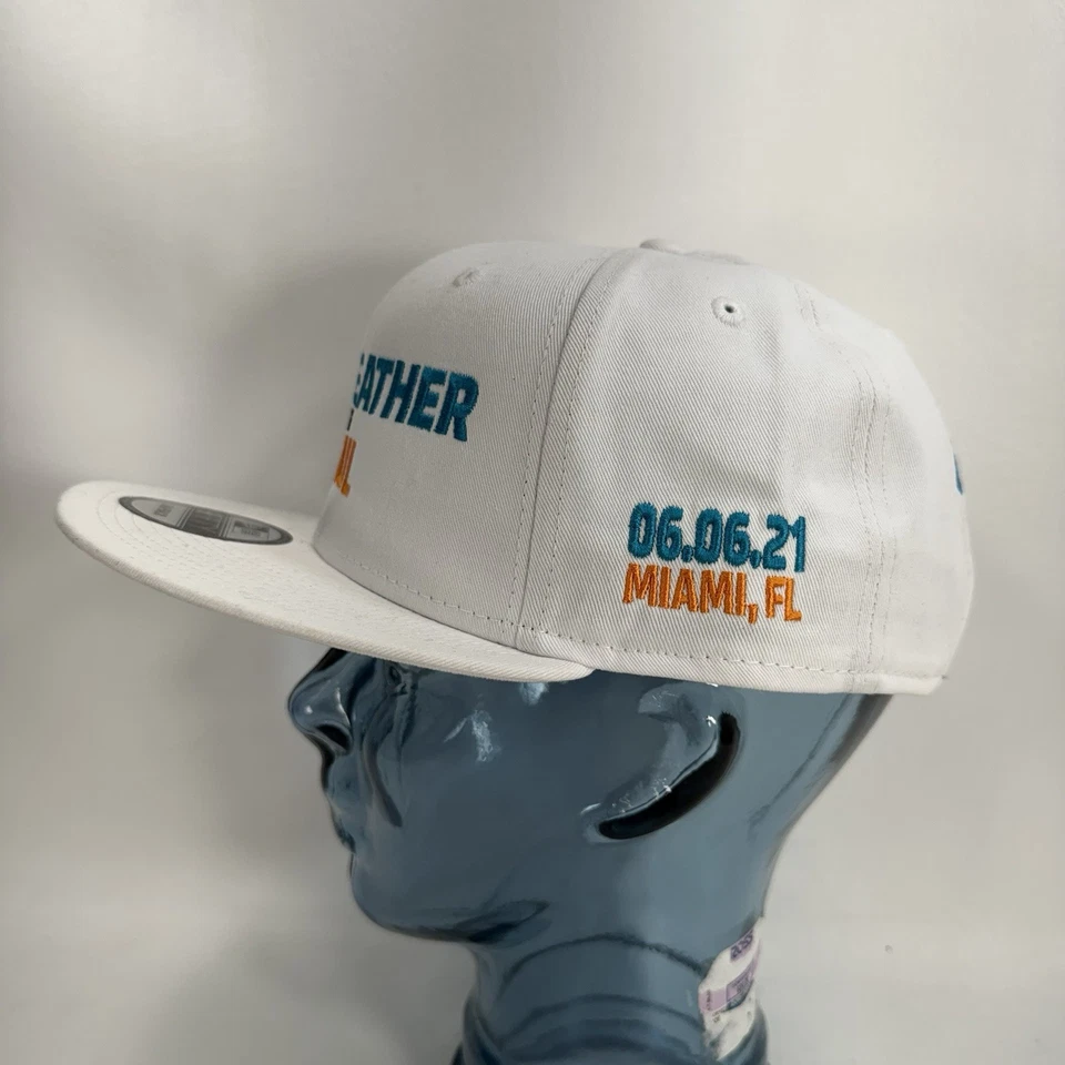 Rare Floyd Mayweather Money vs Logan Paul Boxing Fight Adjustable White Hat - Image 4 of 4