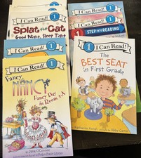 Set Of 14 I Can Read Books. Splat The Cat, Fancy Nancy, Rapunzel, My Little Pony