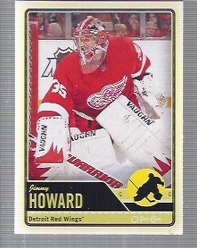 2012 O-Pee-Chee Jimmy Howard #481 card