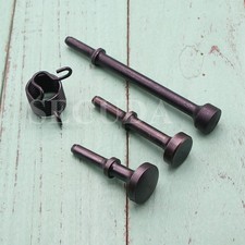 4pcs Smoothing Pneumatic Air Hammer Bits Air Chisel Bits Tool Set w/ Spring UK