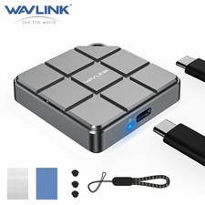 WAVLINK USB to M.2 NVME SATA SSD Enclosure 10Gbps USB C to NVMe PCIe SATA NGFF
