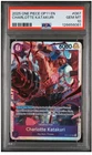 2025 ONE PIECE OP11-A FIST OF DIVINE SPEED #067 CHARLOTTE KATAKURI PSA 10