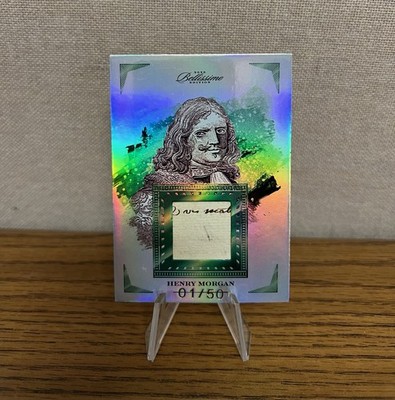 2023 Keepsake Bellissimo Edition CAPTAIN HENRY MORGAN Handwritten Relic #1/50