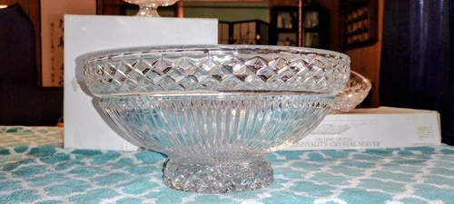 Vintage Waterford Crystal Large Salad Punch Candy Bowl