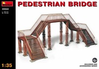 Miniart Pedestrian Bridge FußGäNgerbrüCke 1:35 Bausatz Model Kit Diorama 35522