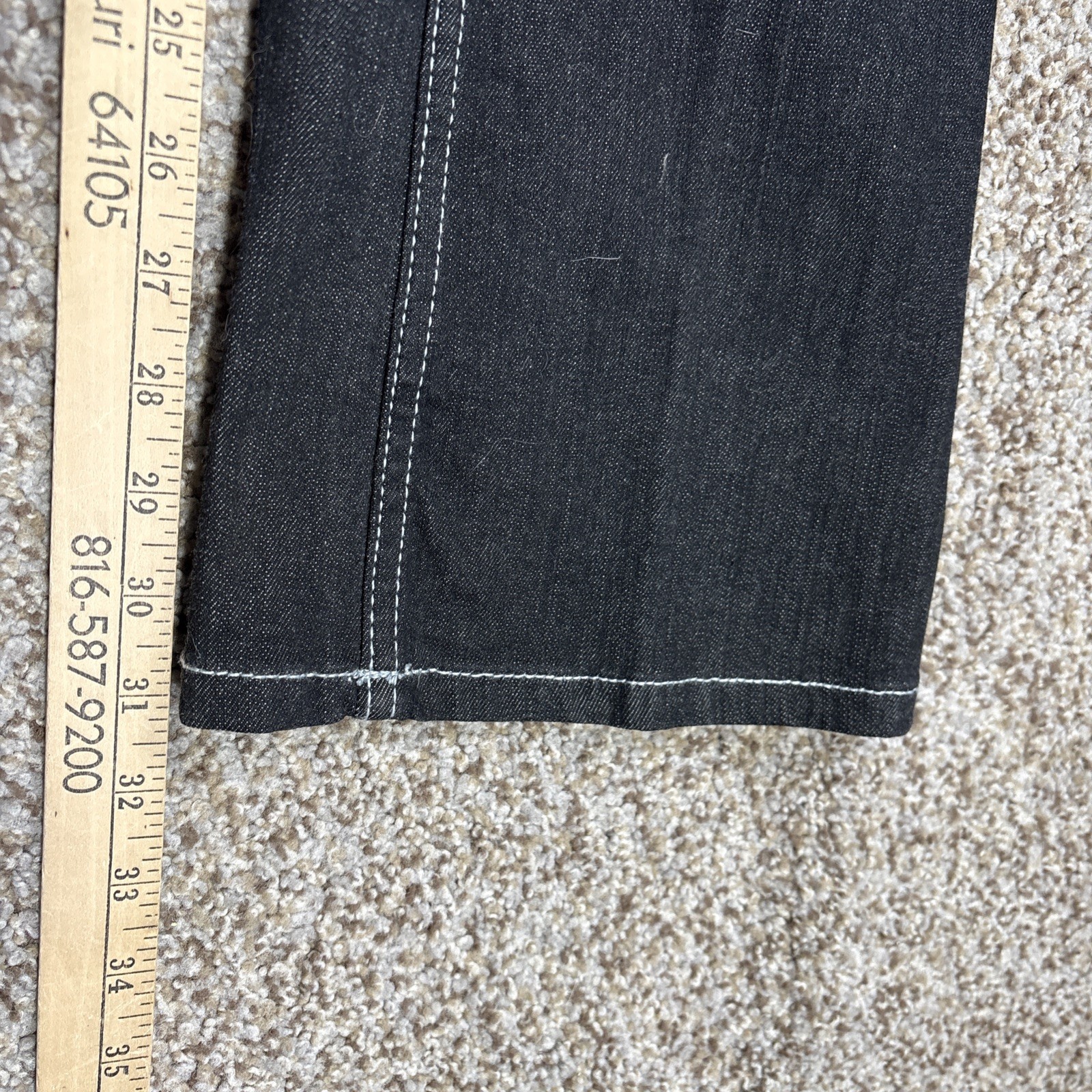 Lot 29 Jeans Women's Size 5 Black Denim Betty Boop Fits 28 X 31 - View 15