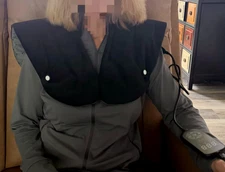 UTK 30s Fast Heating Pad for Neck and Shoulders Back, 6X Deeper Black 