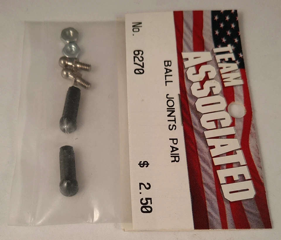 Team Associated 6270 RC10 B3 T3 Ball Joints Pair RC Car Truck Buggy Parts - Image 2 of 3