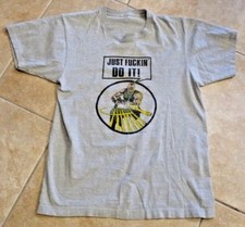 David Lee Roth JUST F***IN DO IT Eat Em & Smile 1986 1987 Tour Shirt RARE SS2
