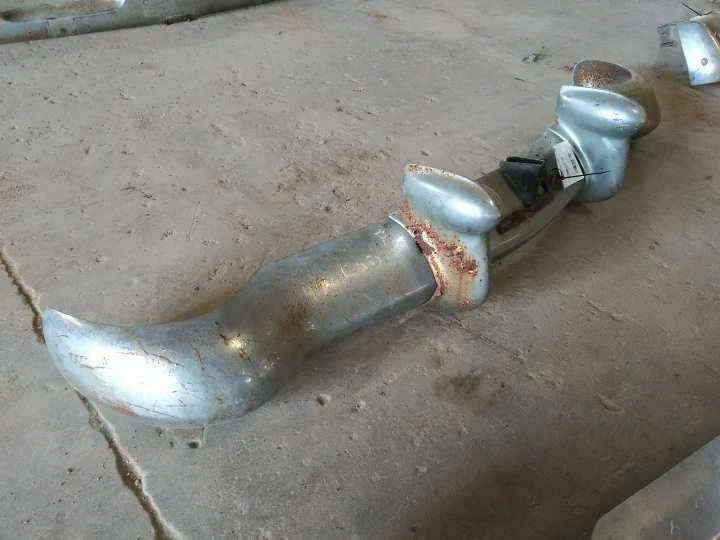 Barra de parachoques delantero Cadillac 1948 cromo original 803210 Foto 2 de 4