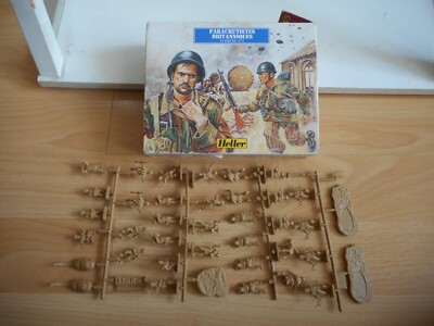 Figurines Heller 1/72 WW2 - Parachutistes Britanniques - Boîte 49623 - NEUF