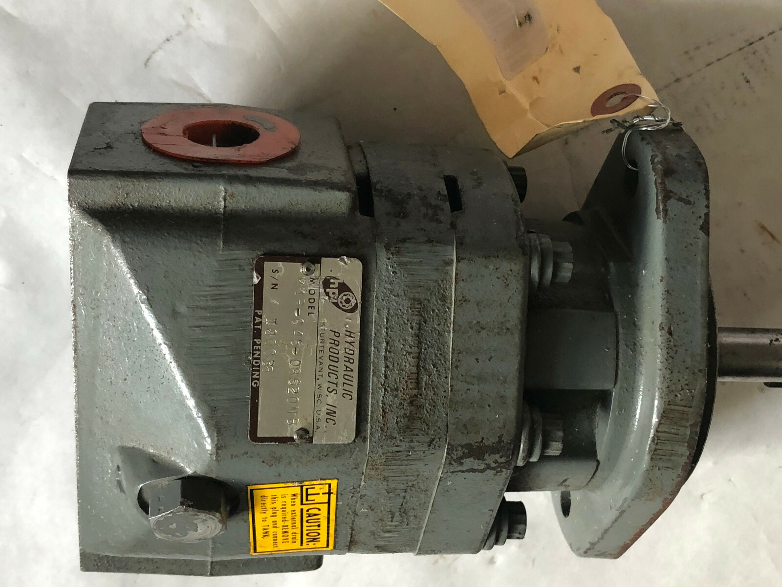 HYDRAULIC PRODUCTS HPI M4B04508S20NB HYDRAULIC MOTOR 14B04508S20NB