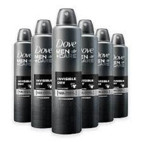 12 X Dove HERREN + CARE INVISIBLE DRY SPRAY 150ml. Herren Körper Deodorant MEN+CARE