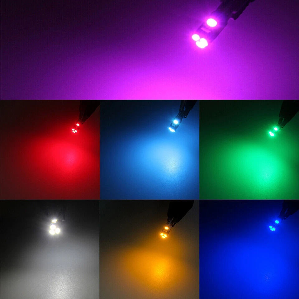 Dashboard Gauge Speedo Clock LED Light Bulbs For YAMAHA FZS 600 FAZER 1998-2003 - Image 3 of 4