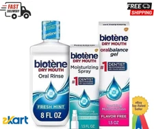 Biotene Dry Mouth Moisturizing Spray, Alcohol-Free Breath Fresheners Spray, 1.5