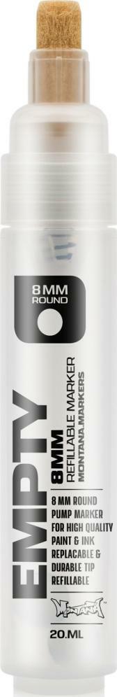 Montana Black Empty Marker 8mm Round