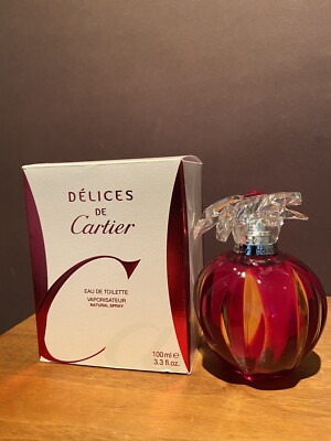DELICES De Cartier 3.3 fl. oz / 100 ml Eau de Toilette Spray New