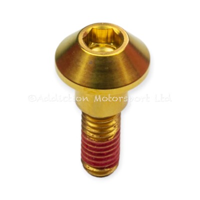 12x Aprilia RS 660 Gold Titanium Front Disc Rotor Bolts Screws M8x20 12x Aprilia RS 660 Gold Titanium Front Disc Rotor Bolts Screws M8x20