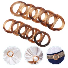 20PCS scarf clasp clip ring Multicolor Tee Shirt Clips Scarf