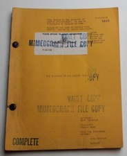 THE TEAHOUSE OF THE AUGUST MOON / John Patrick 1955 Screenplay, Marlon Brando