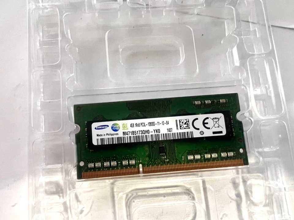 Samsung 4GB DDR3 SODIMM PC3L-12800 RAM Memory (M471B1G73EB0-YK0). - Image 3 of 4