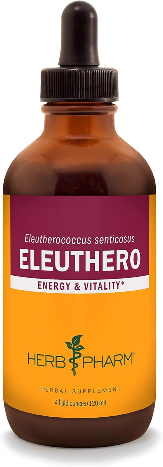 Eleuthero (Siberian Ginseng) Root Liquid Extract for Energy and Stamina, Cane Al