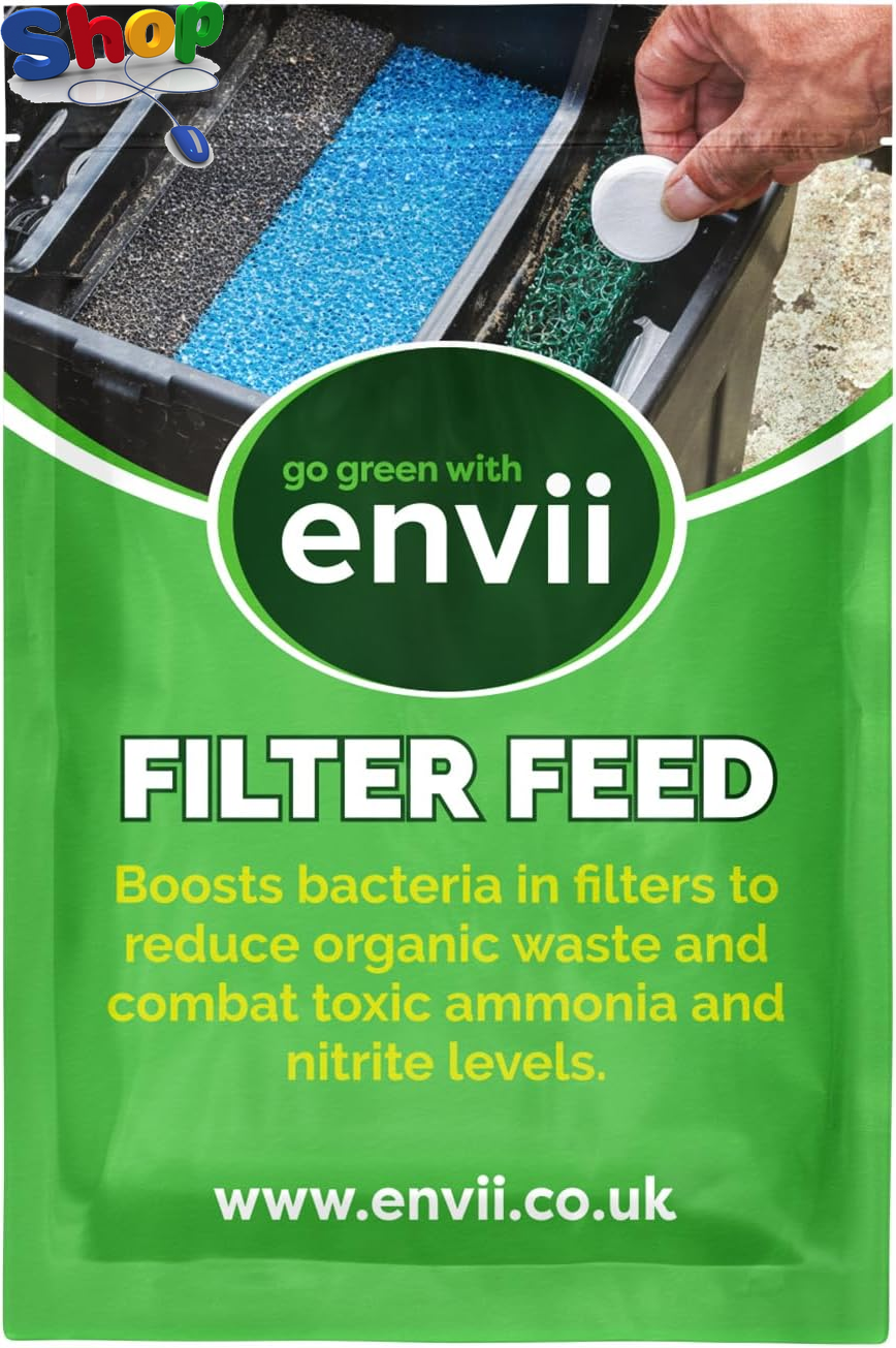 Filter  Feed –  Pond  Filter  Starter  Bacteria  Treatment ,  Boosts  Beneficial