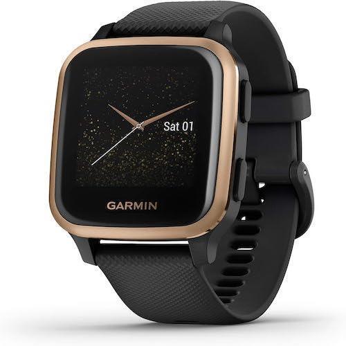 Garmin Venu Sq Music Edition GPS Smartwatch Activity Monitor Watch - Rose Gold - Picture 1 of 6