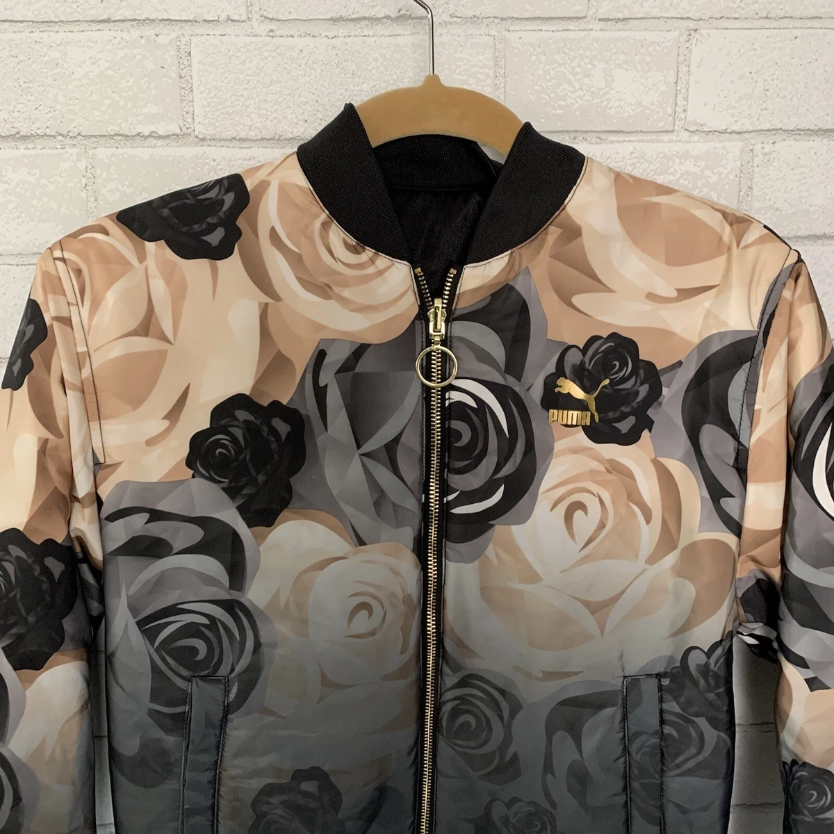 Rose gold puma jacket cheap