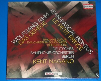 Kent Nagano RIHM Das Gehege BEINTUS Le Petit Prince - Capriccio CD SEALED