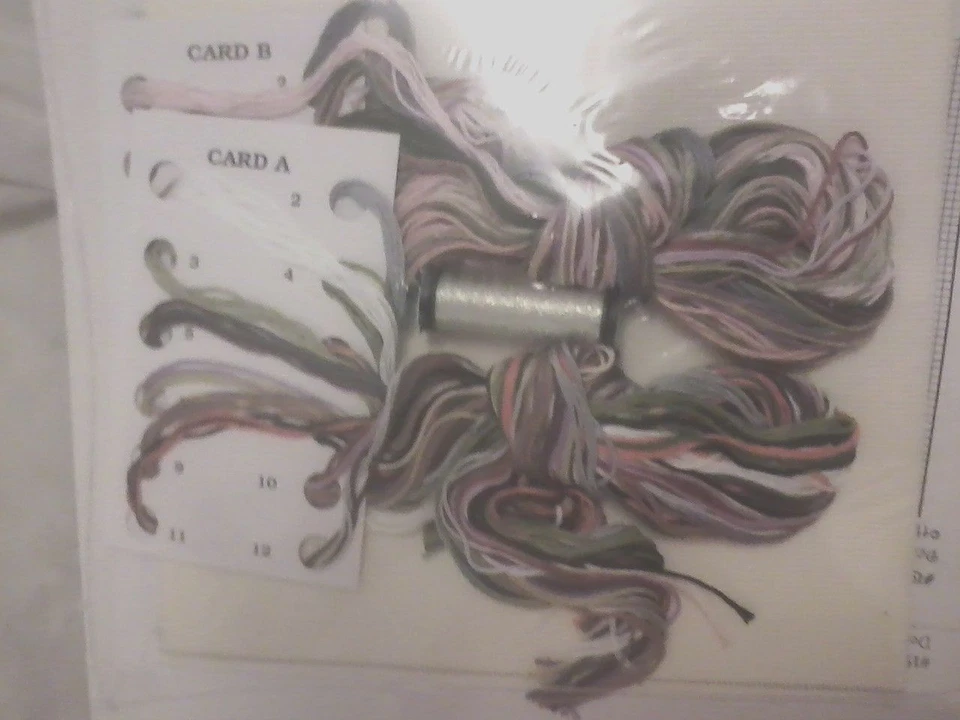 KIT de punto de cruz contado Furry Fairy Friends Janlynn sellado Foto 2 de 4