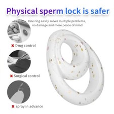 Male Ball Scrotum-Stretcher-Ring-Penis-Stretcher Enhancer Delay Ejaculation
