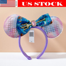 Disney Parks Ariel The Little Mermaid Dinglehopper Ears Live Action Headband US