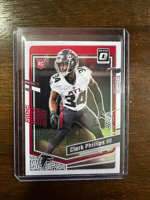 2023 Donruss Optic Football RC Clark Phillips III #8