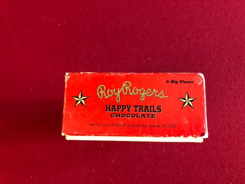 1960's, Roy Rogers, "Happy Trails Chocolates" Display Box (Scarce) - Picture 5 of 6