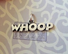 Sterling Silver 7x24mm Texas A&M University Aggie WHOOP Charm