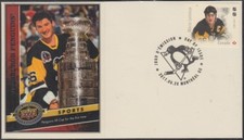 CANADA # 3031.18 - LEGENDS of HOCKEY MARIO LEMIEUX on SUPERB FIRST DAY COVER