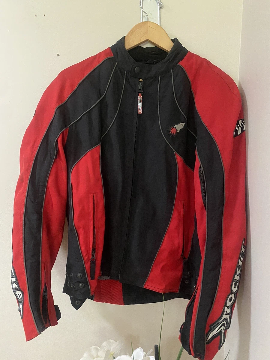 Joe Rocket Racing Super Bike Sport Motorcycle Jacket Red and Black Size M |  eBay