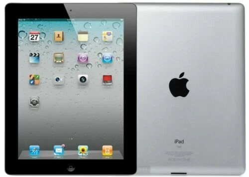 Tablets e eBooks negros Apple iPad 2 con iOS