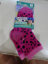 Sof Sole YOUTH Fireside Indoor Socks Aloe Infused Comfy Pink/Black One Size