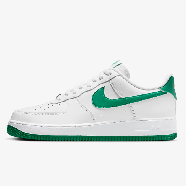 Nike Air Force 1 '07 Low Shoes 'White/Malachite' (FJ4146-102) Expeditedship