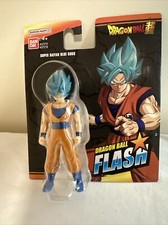 Bandai Namco DRAGON BALL Z Flash Super Saiyan Blue Goku 4” Action Figure