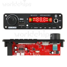 DC6-18V 50W Amplificador Bluetooth 5.0 Reproductor MP3 Placa Decodificadora Radio FM TF Kit Coche