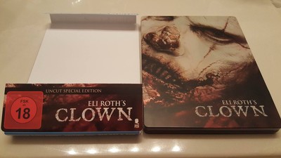 Eli Roth's Clown STEELBOOK (Blu-ray/DVD, Germany) #336/1000 ONLY ...